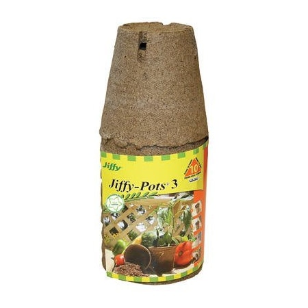 Green Garden Products 10PK 3 RND Jiffy Pot JP310